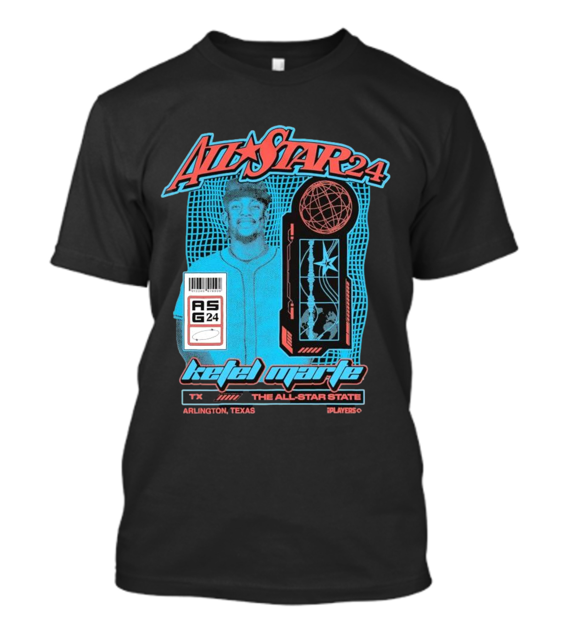 All-Star 24 Ketel Marte Arlington Texas ASG 24 The All-Star State T-Shirt