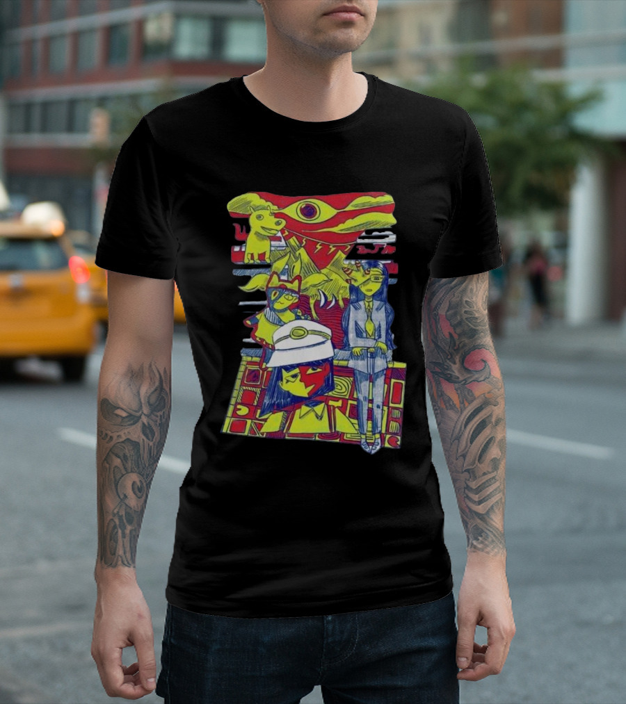 Fangamer Blood Hub MOTHER Boundaries Surreal Characters T-Shirt