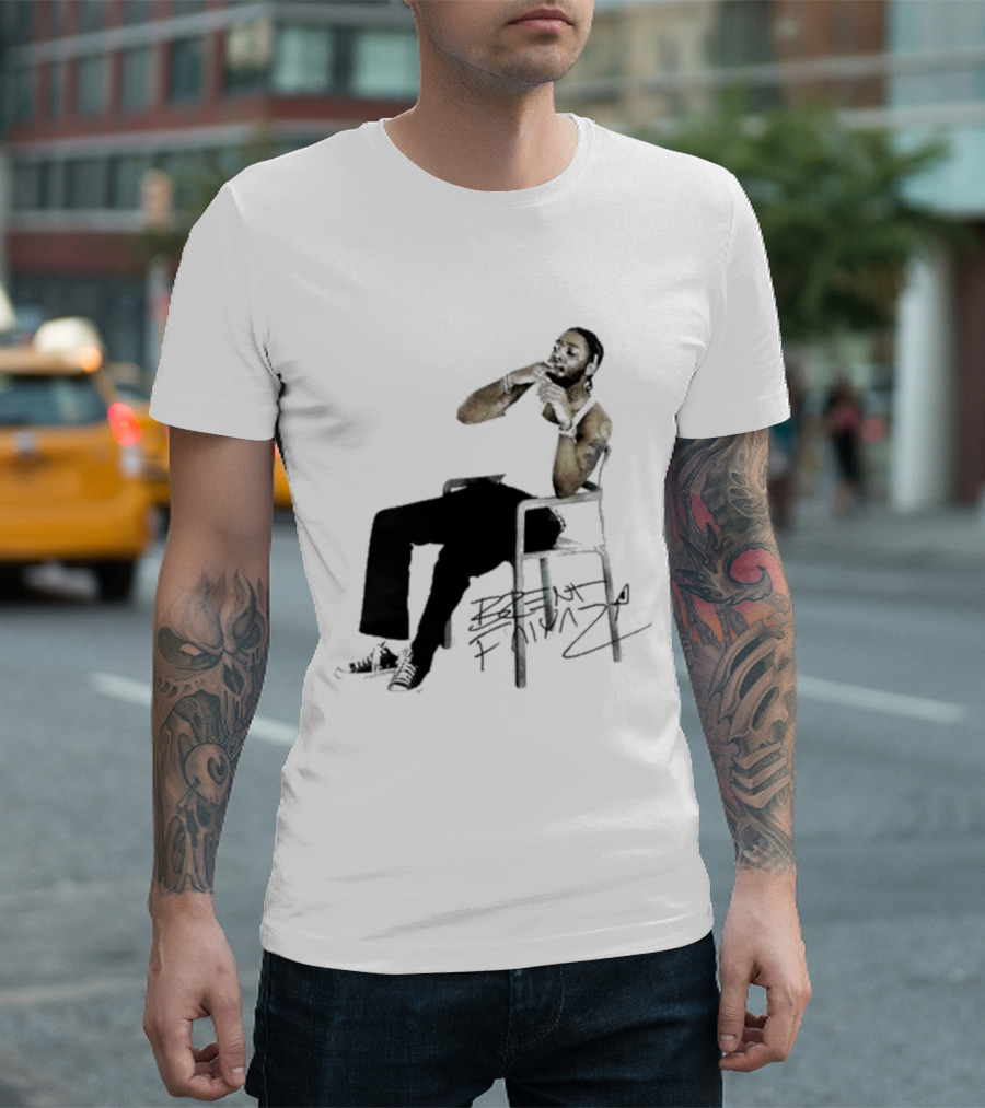 Brent Signature Top Relaxed Chair Pose T-Shirt