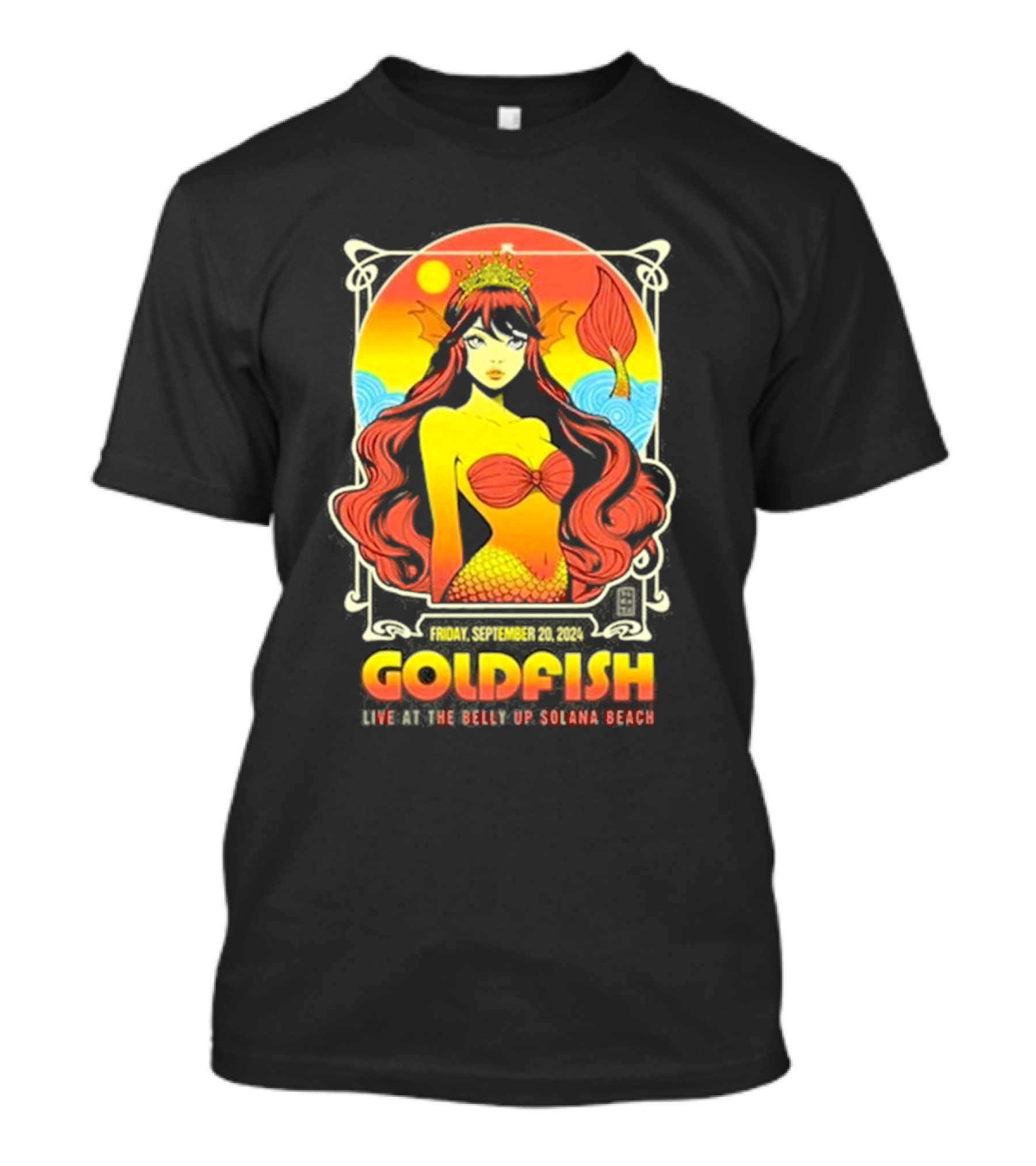 Goldfish Live At The Belly Up Solana Beach Friday September 20 T-Shirt
