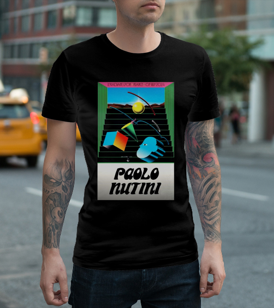 Paolo Nutini Live July 9 2024 Le Radiant Lyon France Event T-Shirt