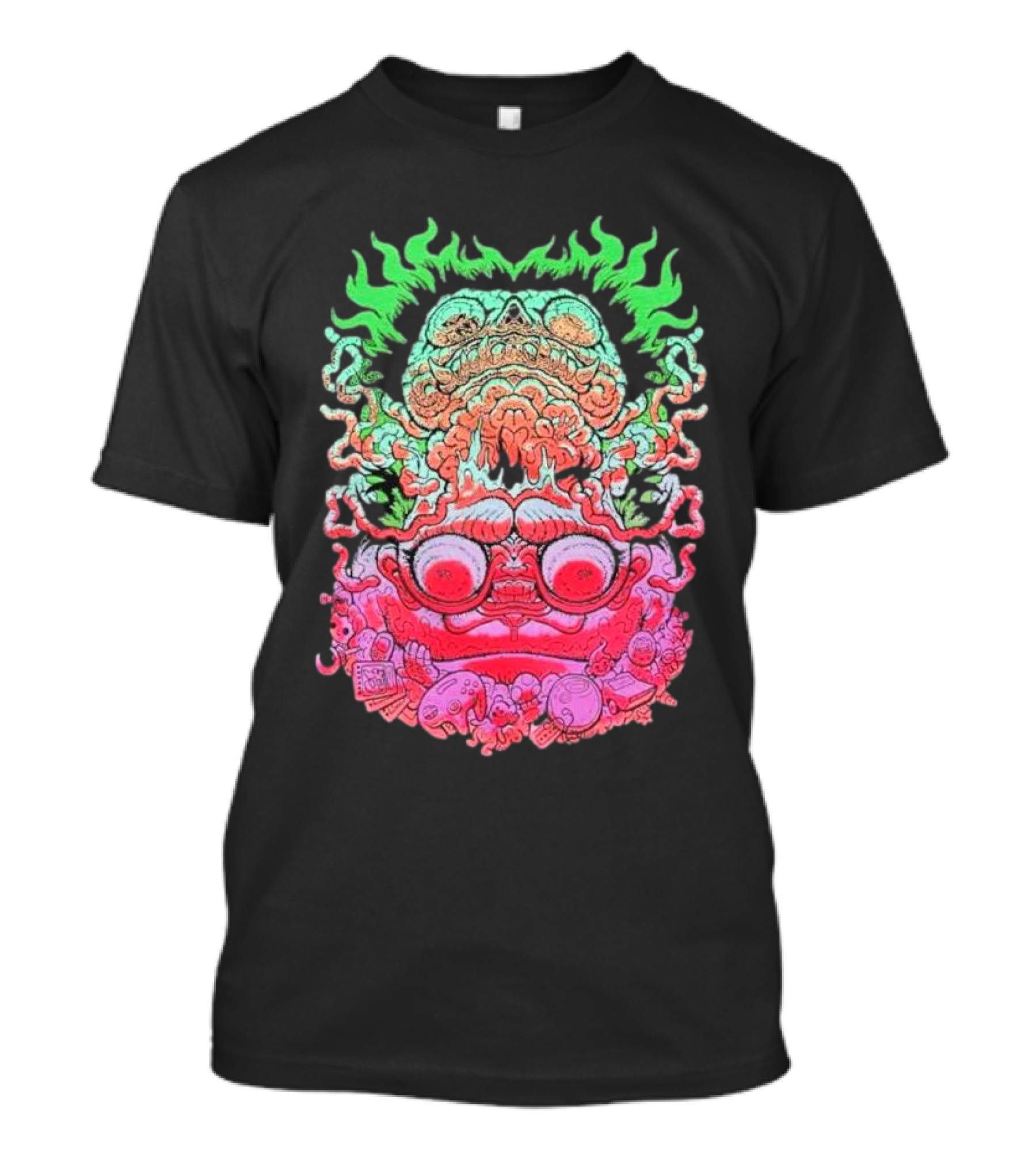 Papa Meat Meatcanyon Melvins Nostalgia Psychedelic Creature Fusion T-Shirt