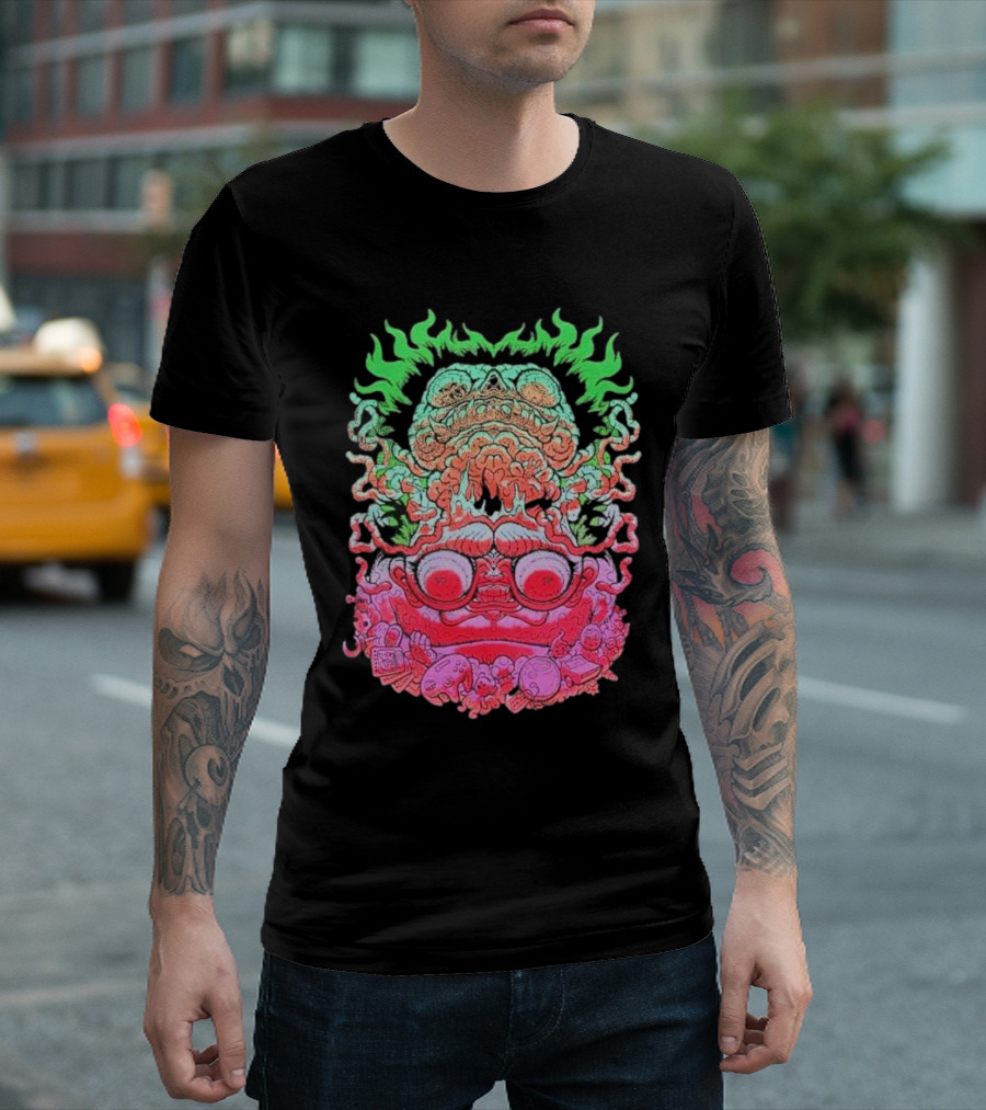 Papa Meat Meatcanyon Melvins Nostalgia Psychedelic Creature Fusion T-Shirt