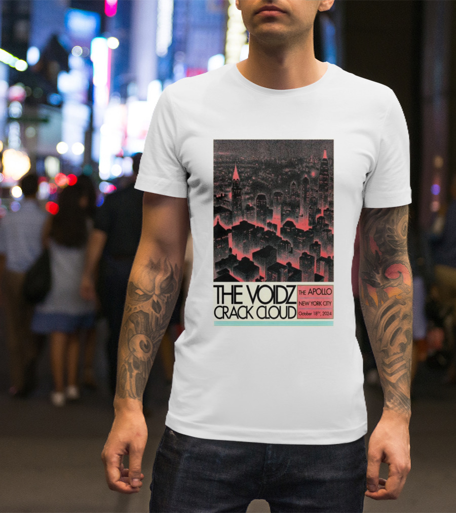 The Voidz Crack Cloud The Apollo New York City October 18th T-Shirt