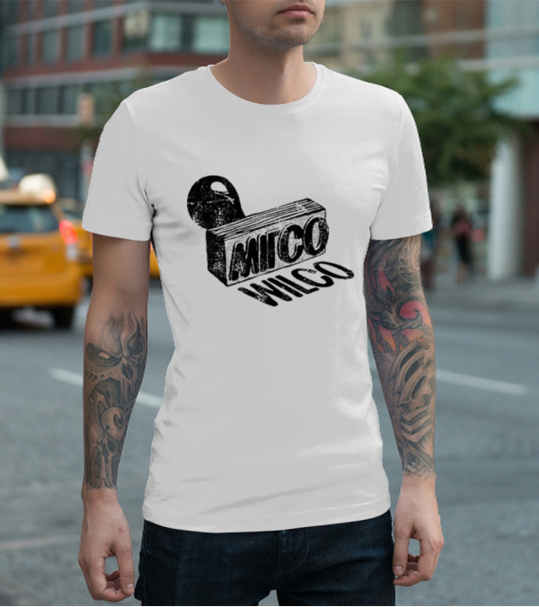 Wilco Stamp Rubber Ink Block T-Shirt