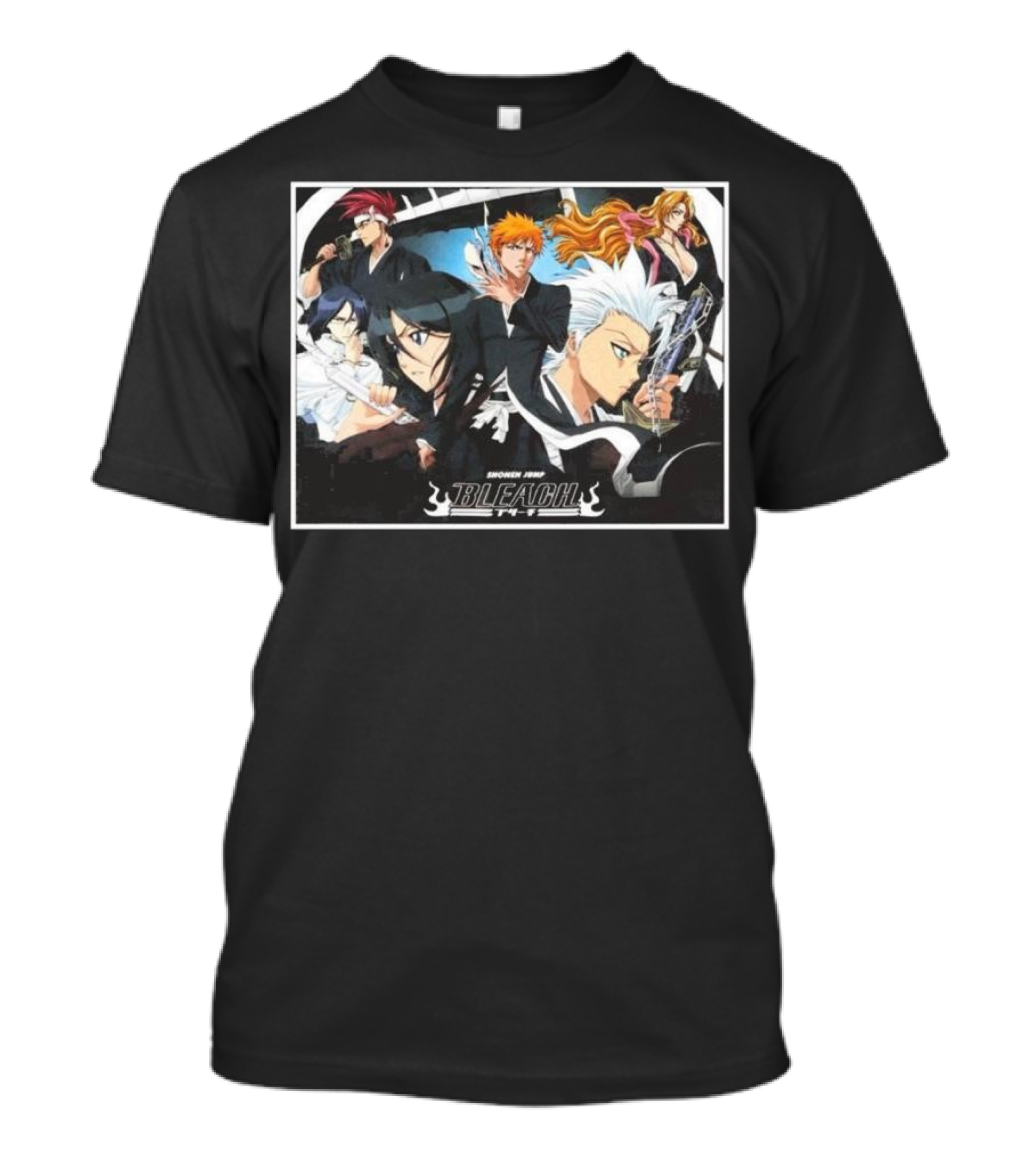 Bleach Shonen Jump Anime Soul Society Members T-Shirt