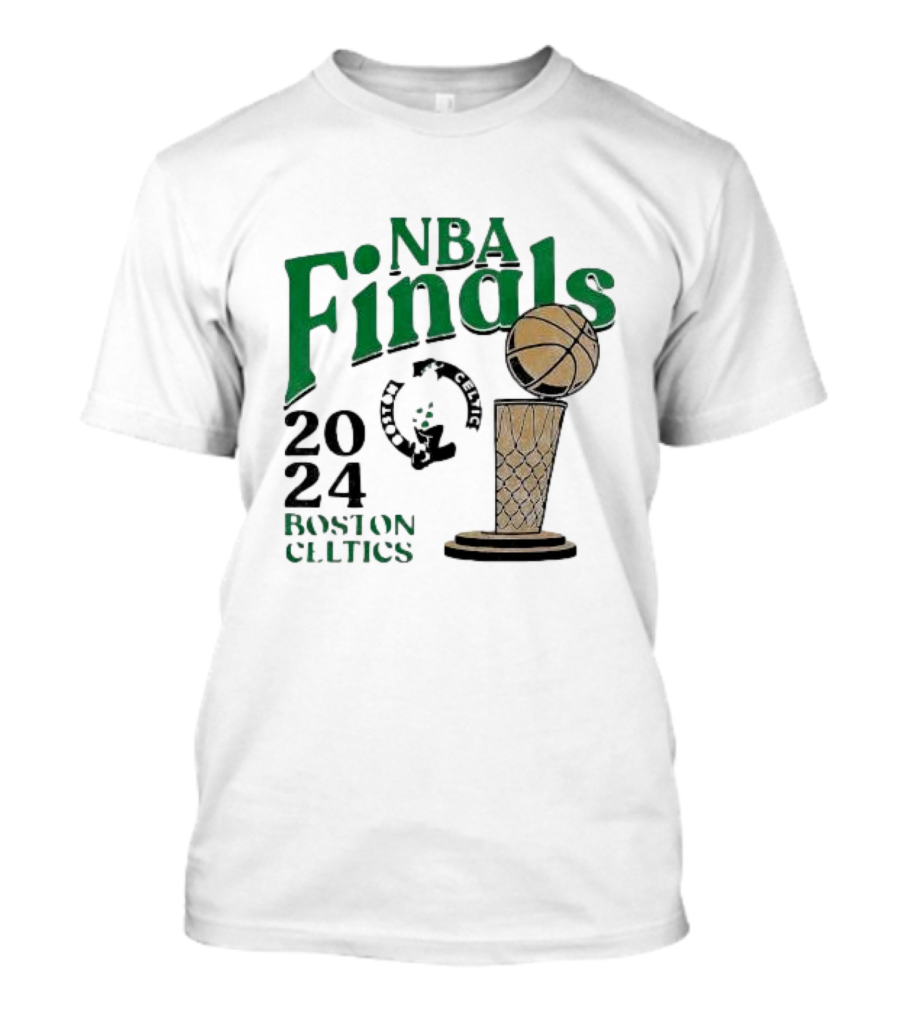 NBA Finals 2024 Boston Celtics Championship Cup Basketball T-Shirt