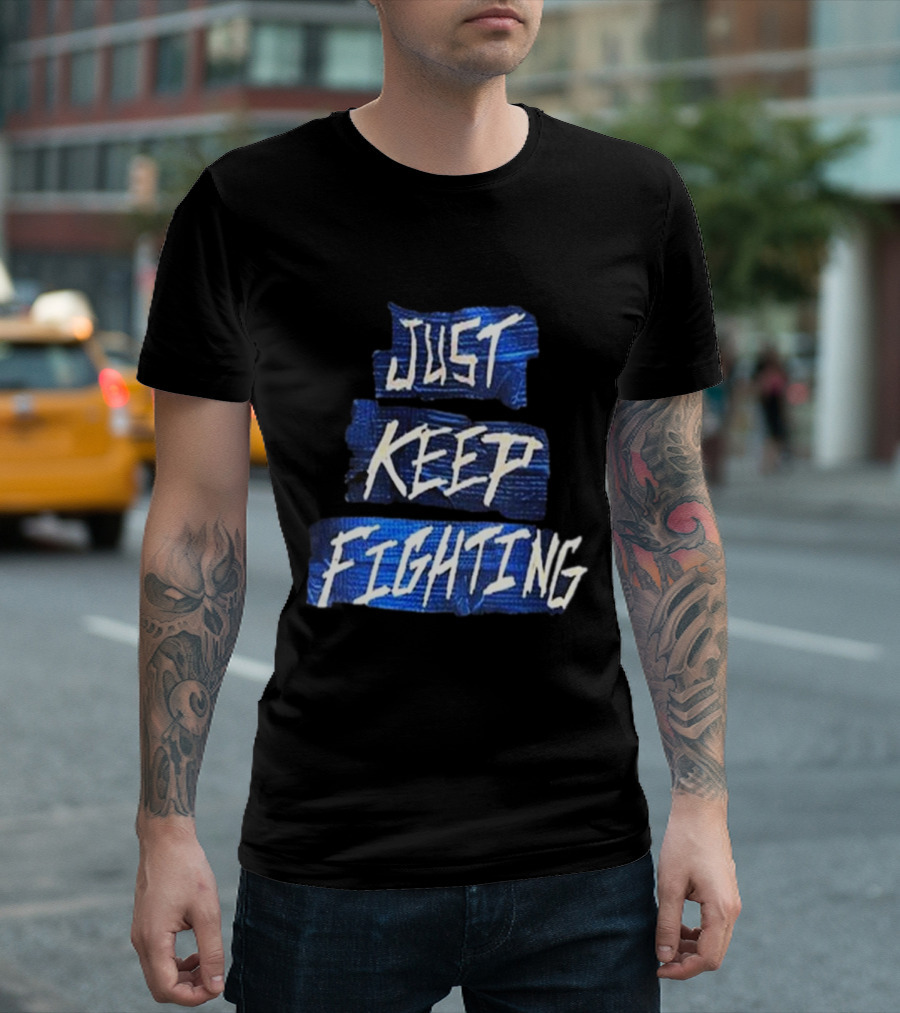 Kevin Owens Just Keep Fighting His Mama Kicked Out Merchandise T-Shirt