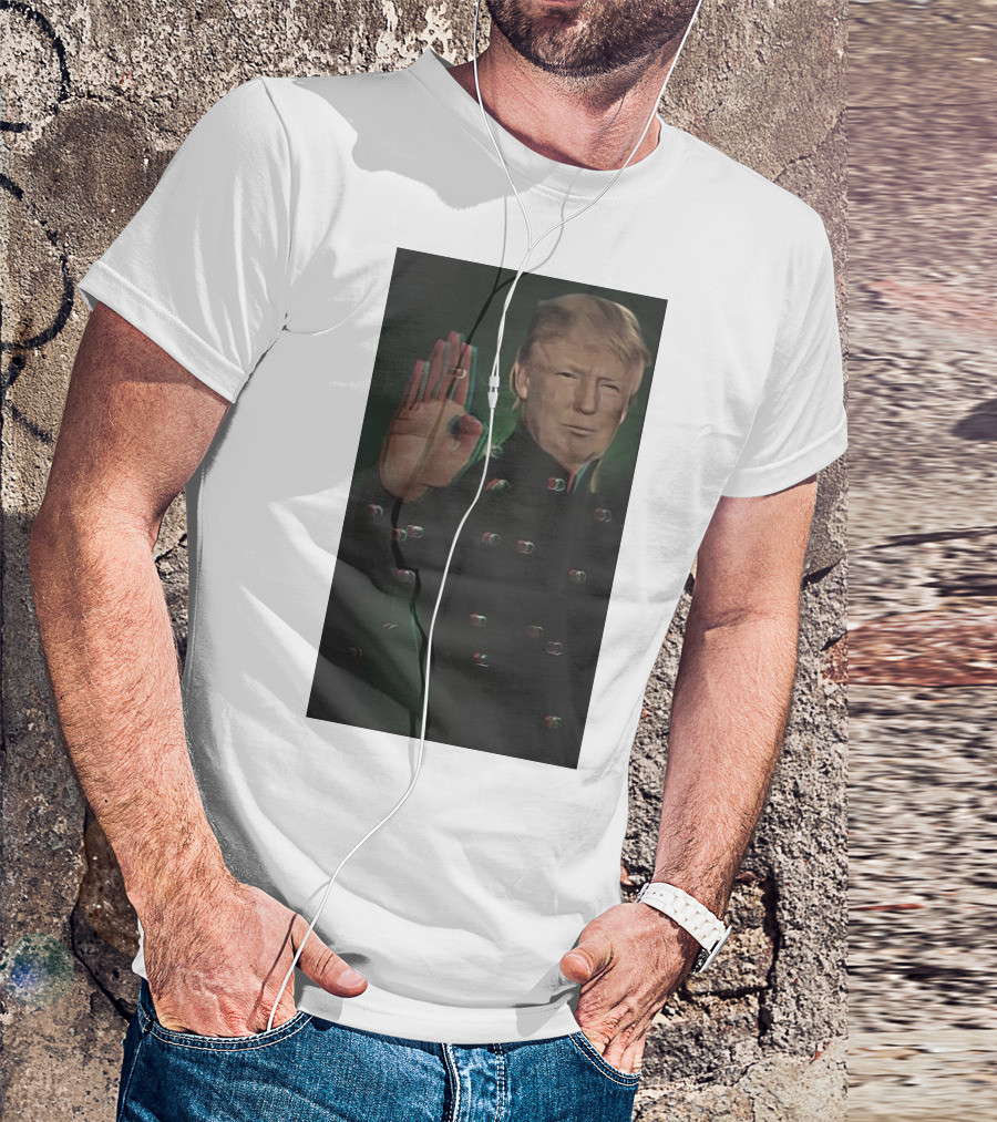 Trump Neo Matrix 2024 Shooting Assassination Attempt Fight T-Shirt