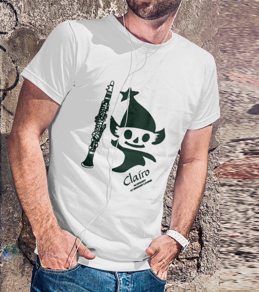 Clairo Concert At Mercury Lounge Elf And Clarinet Star T-Shirt