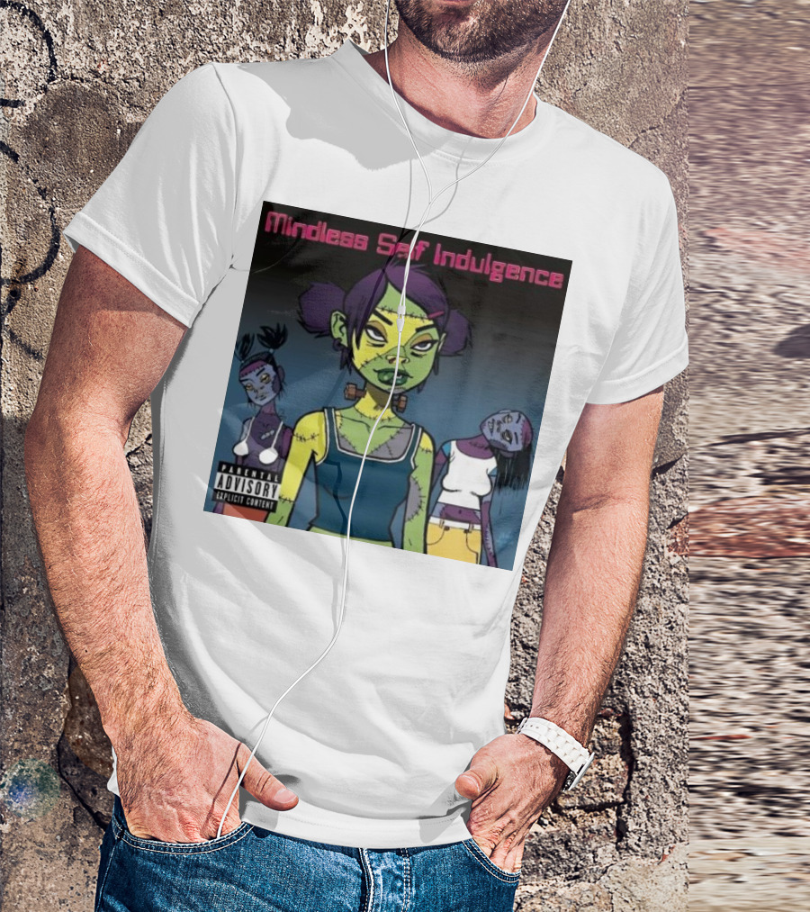 Mindless Self Indulgence Explicit Content Animated Zombie Characters T-Shirt
