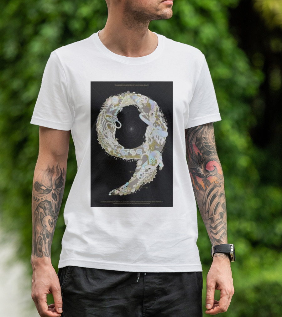 STS9 Transcend The Landscape Of Surrealistic Reality Ogden Theatre Denver July 19 T-Shirt