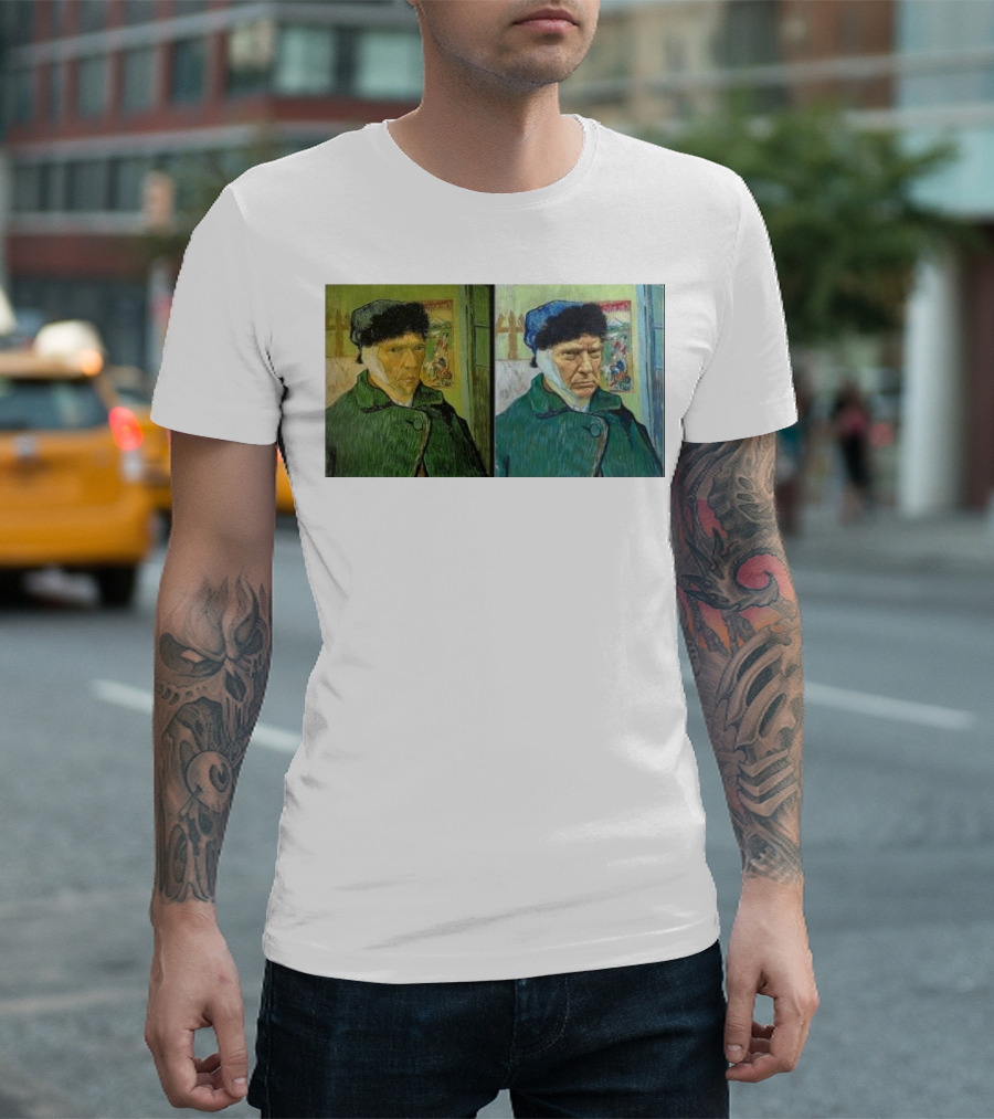 Trump Van Gogh Ear Bandaged Coat T-Shirt