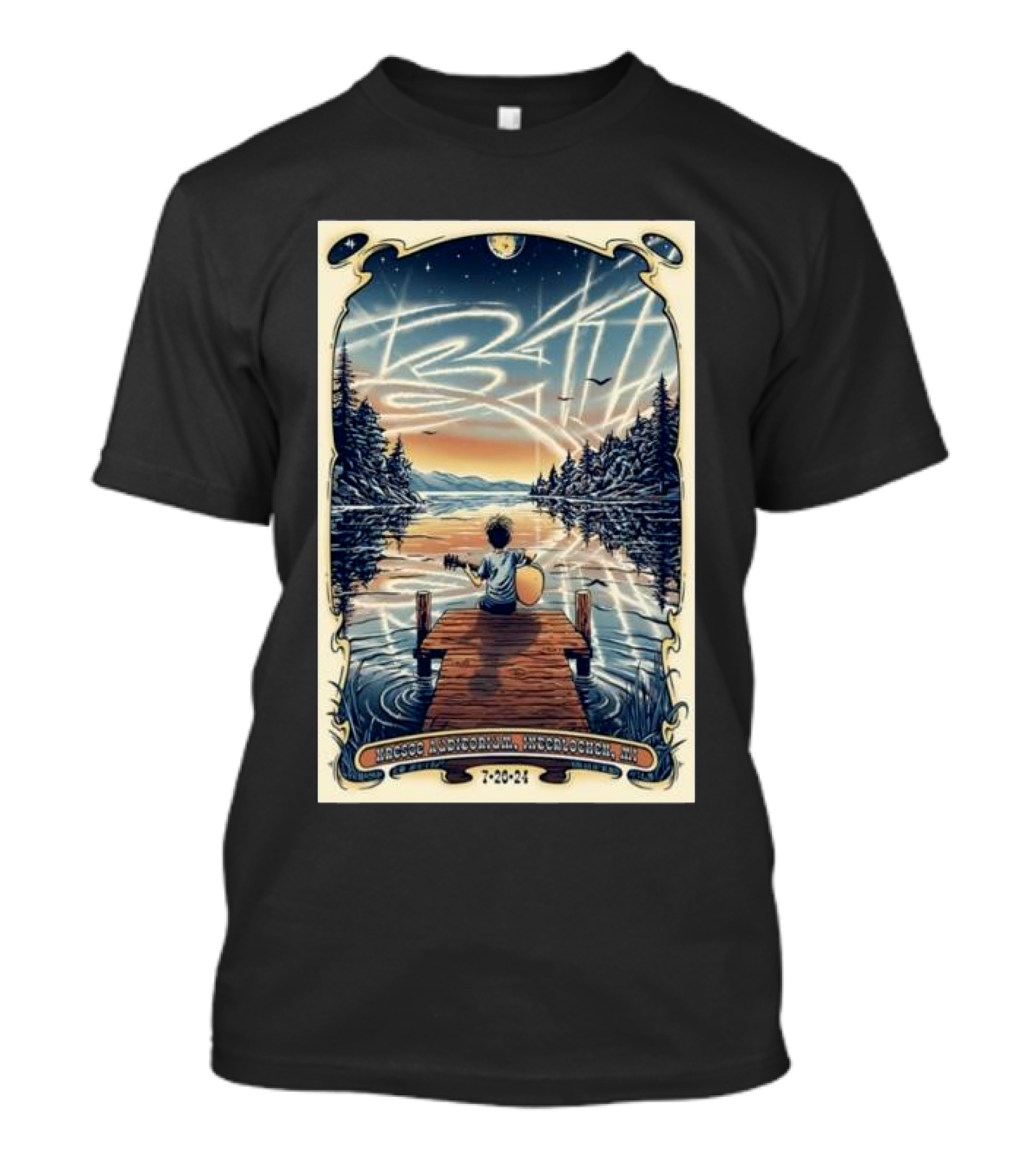 3 11 Band Kresge Auditorium Cambridge MA July 26 2024 Concert Scenic T-Shirt