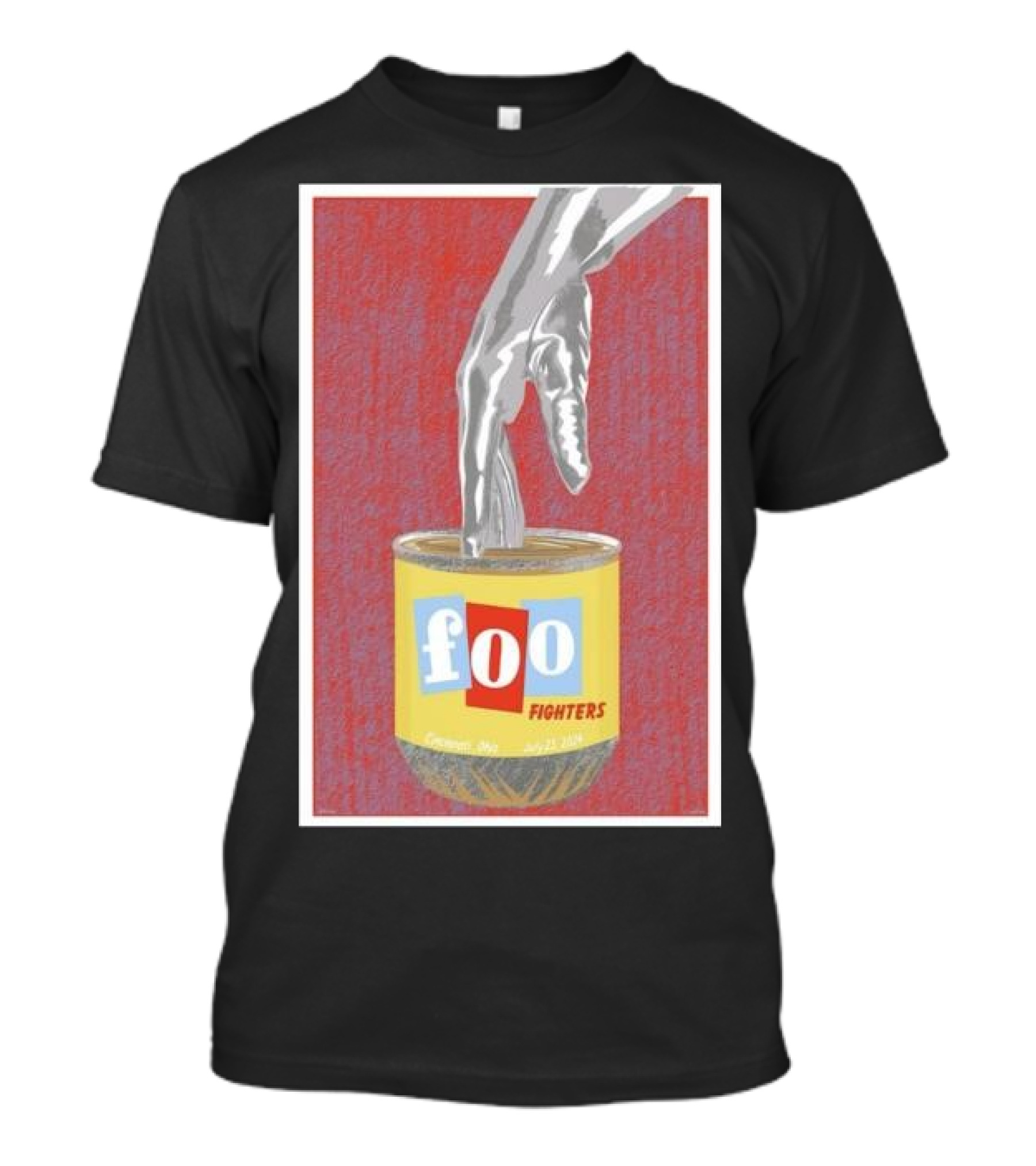 Foo Fighters Cincinnati July 25 2024 Can T-Shirt
