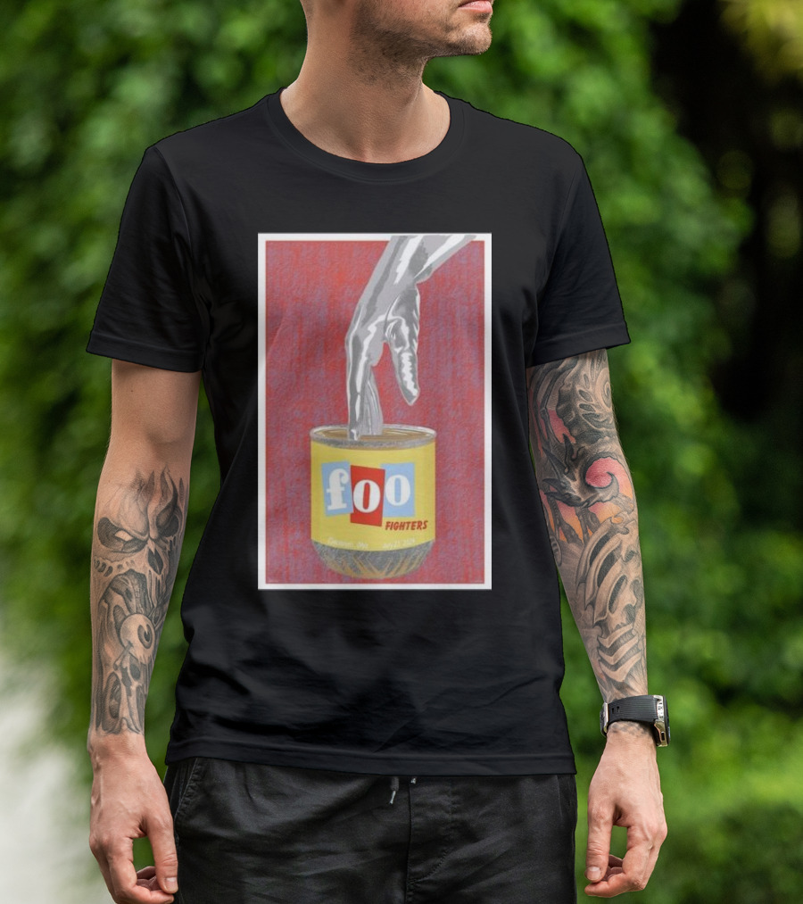Foo Fighters Cincinnati July 25 2024 Can T-Shirt