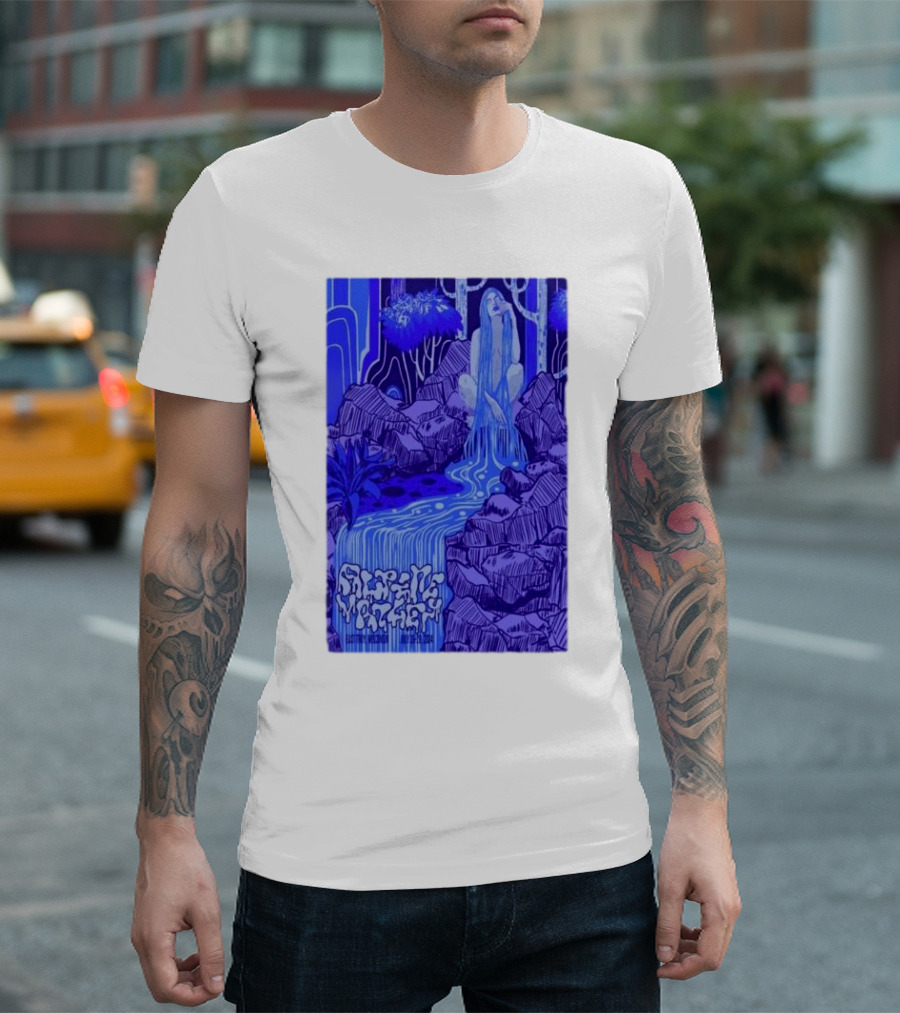 July 26-28 2024 Alpine Valley Music Theatre East Troy WI Phish Psychedelic Waterfall Scene T-Shirt