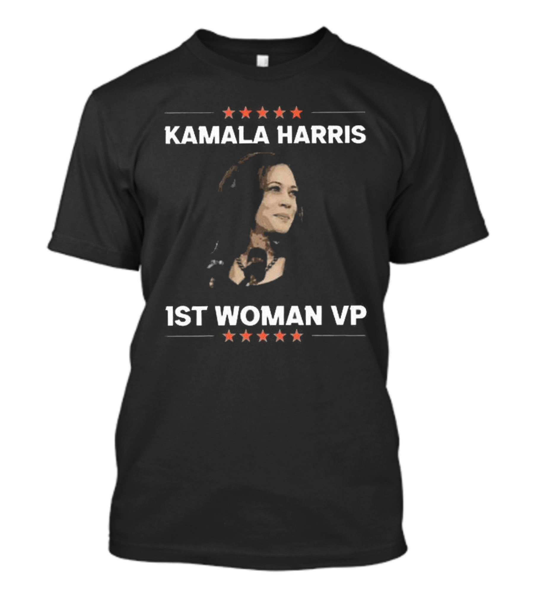Kamala Harris 1st Woman VP Stars T-Shirt
