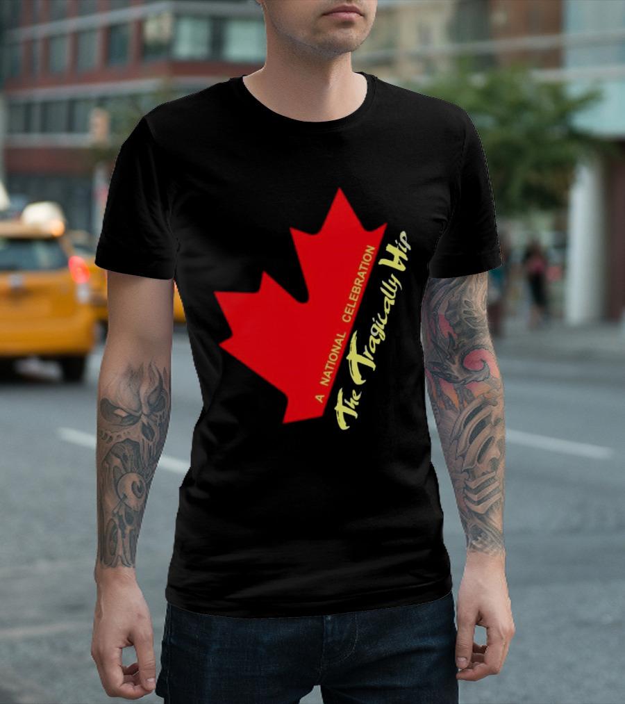 The Tragically Hip Canada Maple Leaf A National T-Shirt