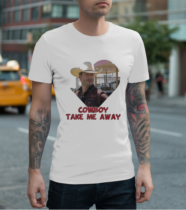 Cowboy Take Me Away Glen Powell T-Shirt