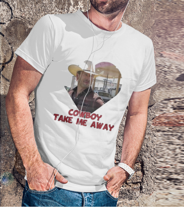 Cowboy Take Me Away Glen Powell T-Shirt