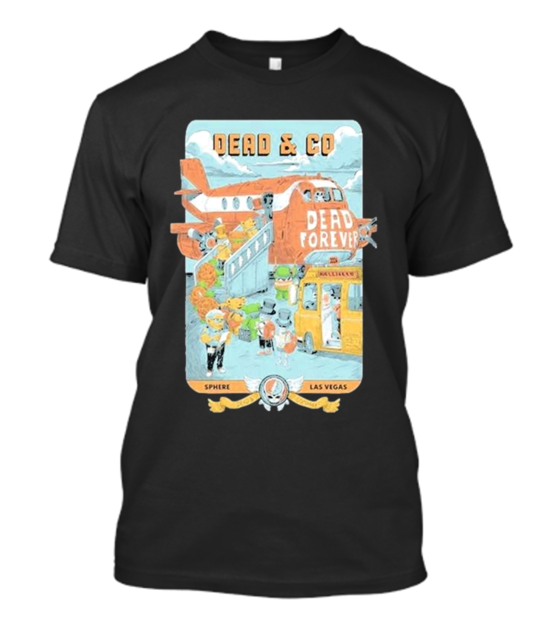 Dead And Co Dead Forever Sphere Las Vegas T-Shirt
