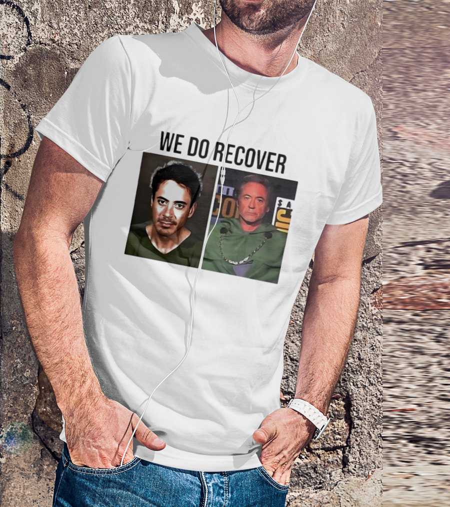 We Do Recover Robert Downey Jr. Doctor Doom T-Shirt