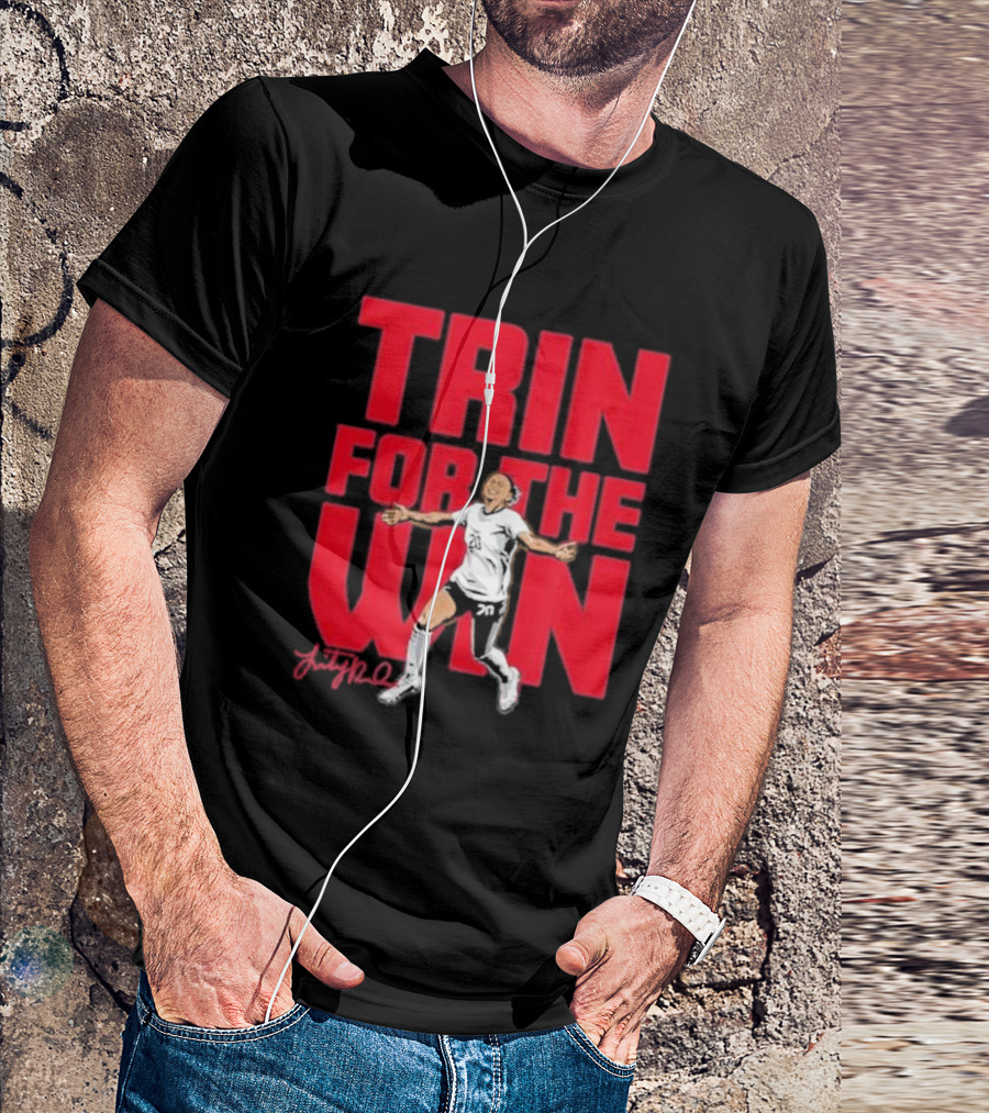 Trin For The Win Trinity Rodman Soccer T-Shirt