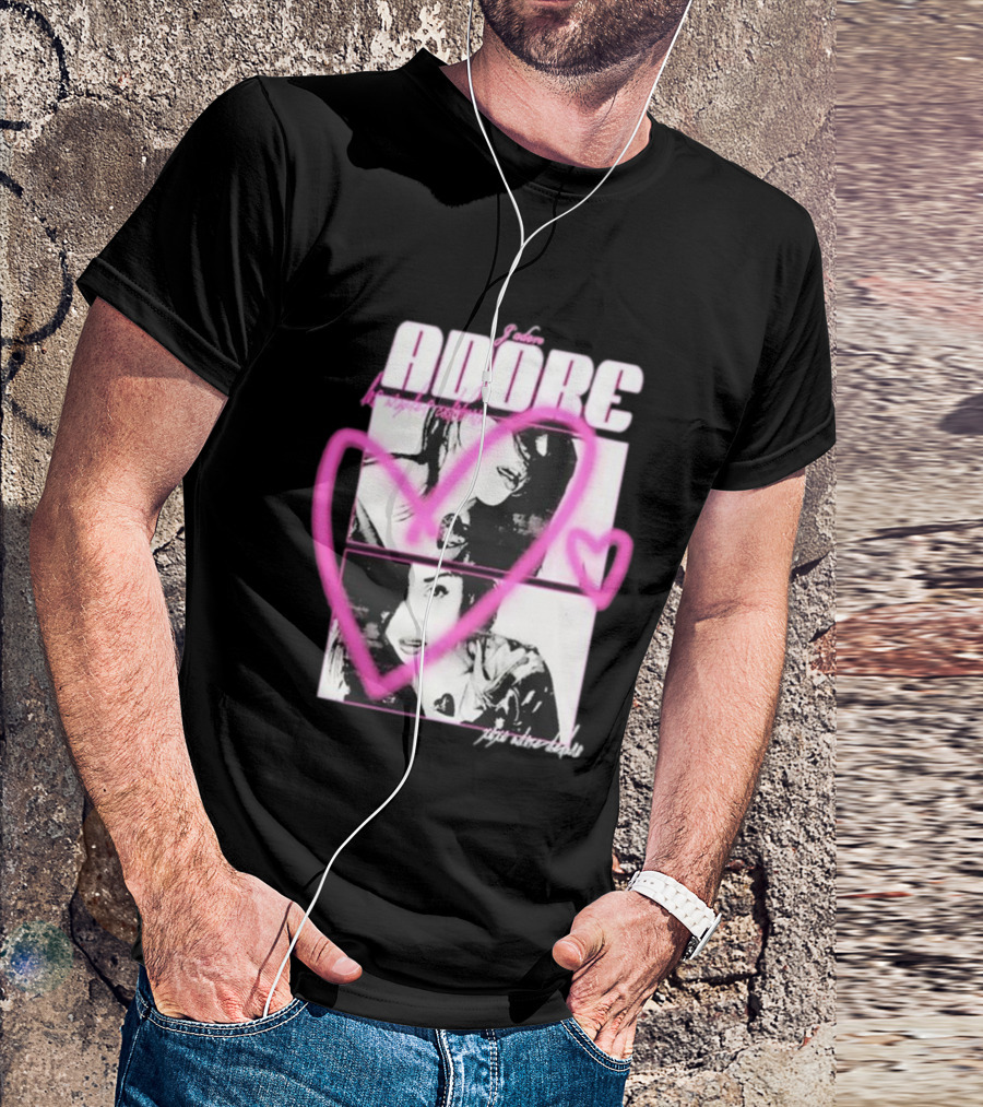 Adore Delano Heart Photo Collage Xoxo Love T-Shirt