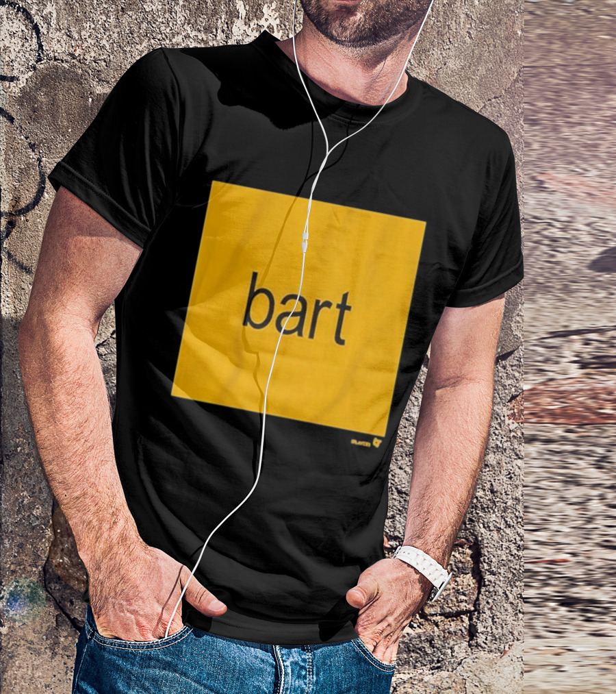 Bart Slayer Brat Yellow Square T-Shirt