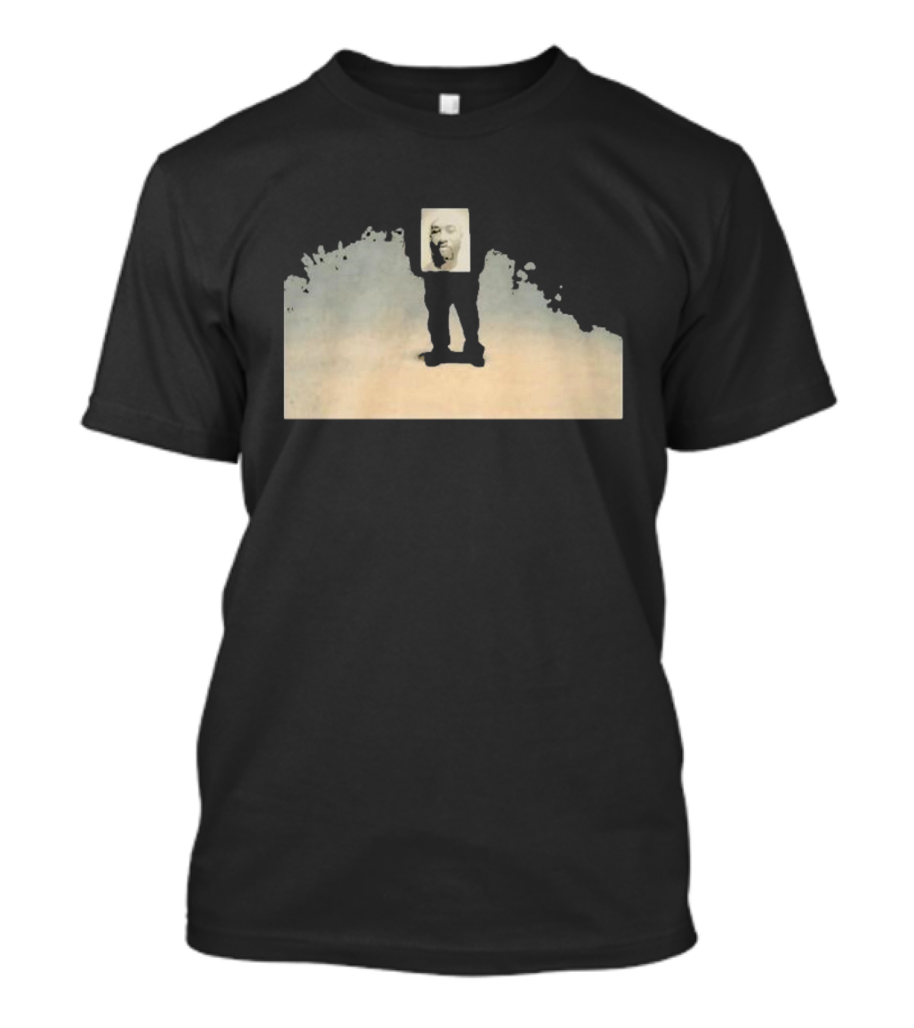 Kanye West And Ty Dolla Sign Vultures 2 Abstract Figure With Portrait Display T-Shirt