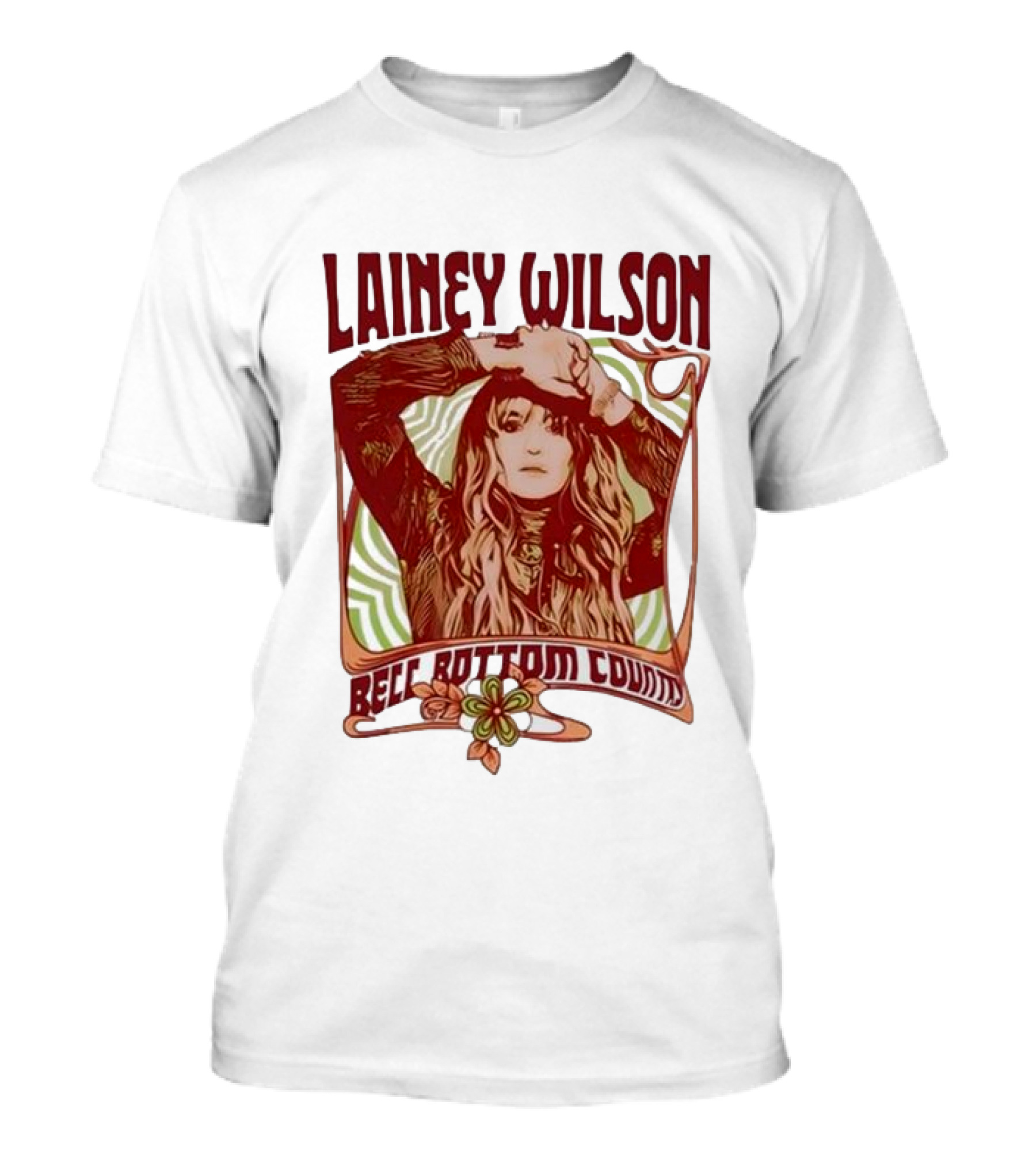 LAINEY WILSON PEACE BELL BOTTOM COUNTRY T-Shirt