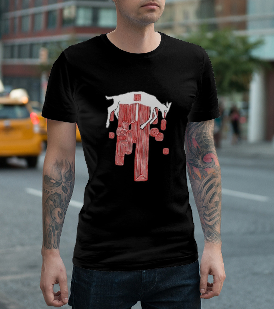 Xream Speaking Itself No Longer Surreal Goat Abstract T-Shirt