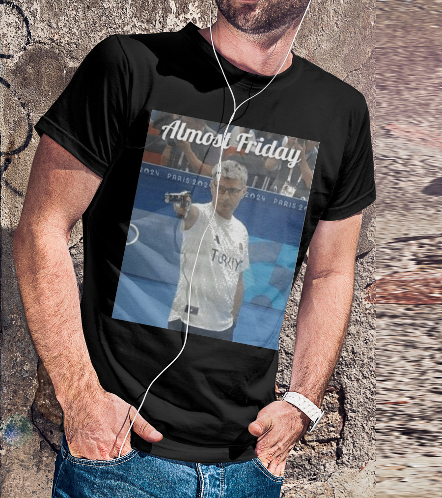 Almost Friday Paris 2024 Turkey Olympics T-Shirt