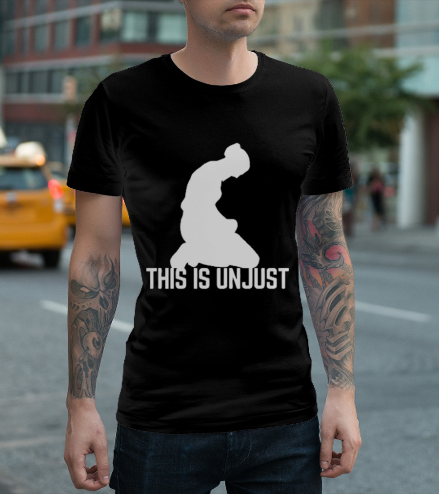 This Is Unjust Angela Carini Kneeling T-Shirt