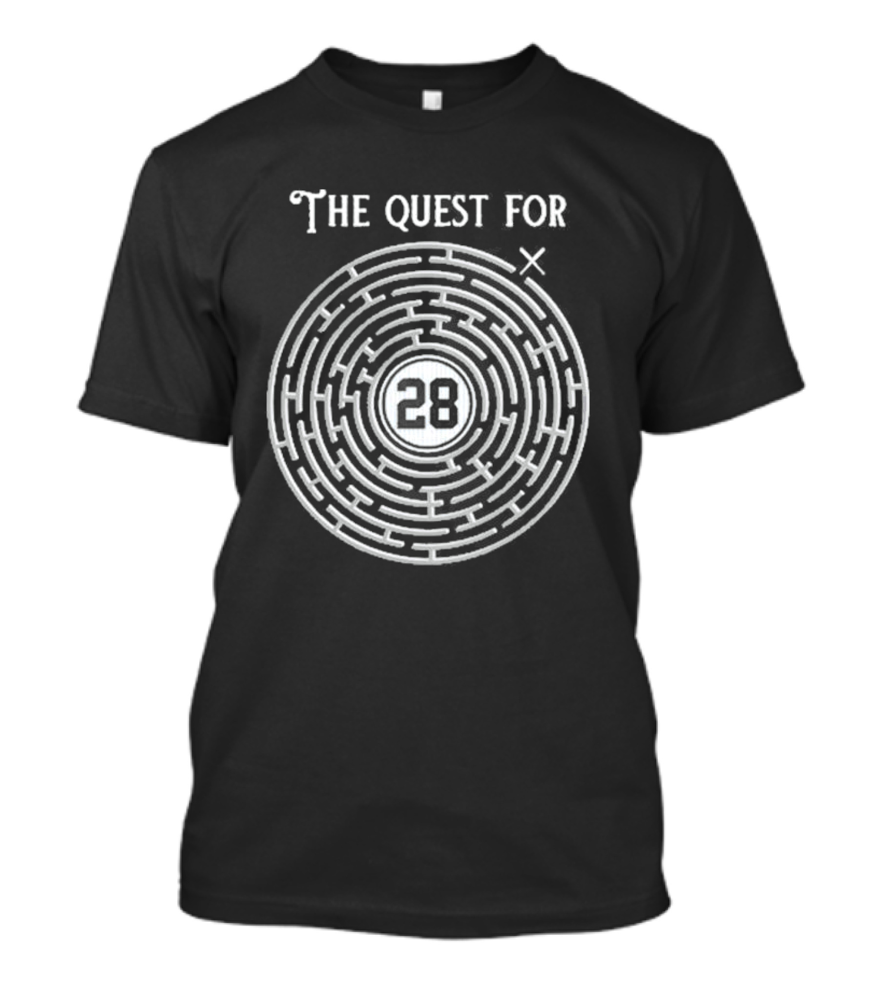 Casayanks The Quest For 28 Circular Maze T-Shirt