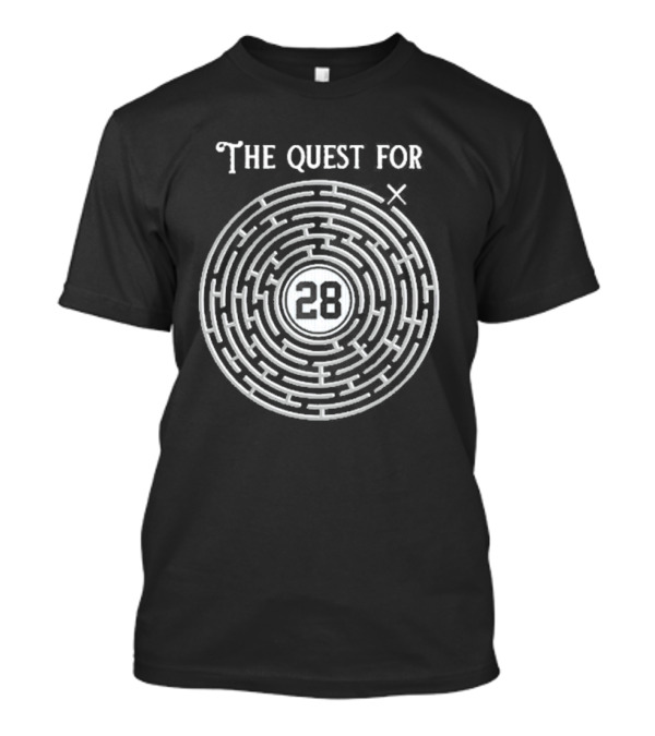 Casayanks The Quest For 28 Circular Maze T-Shirt