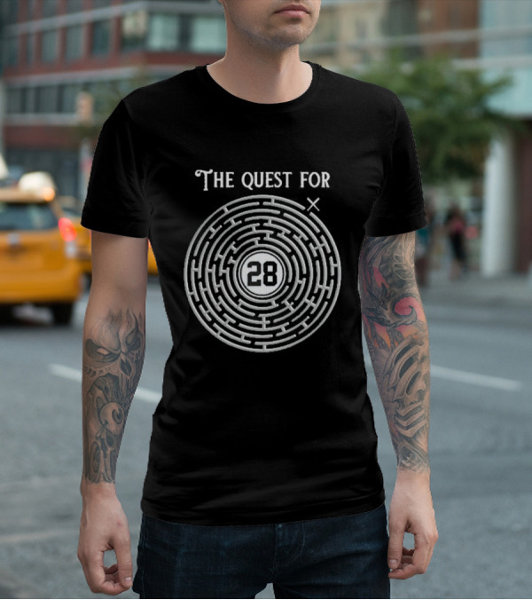 Casayanks The Quest For 28 Circular Maze T-Shirt