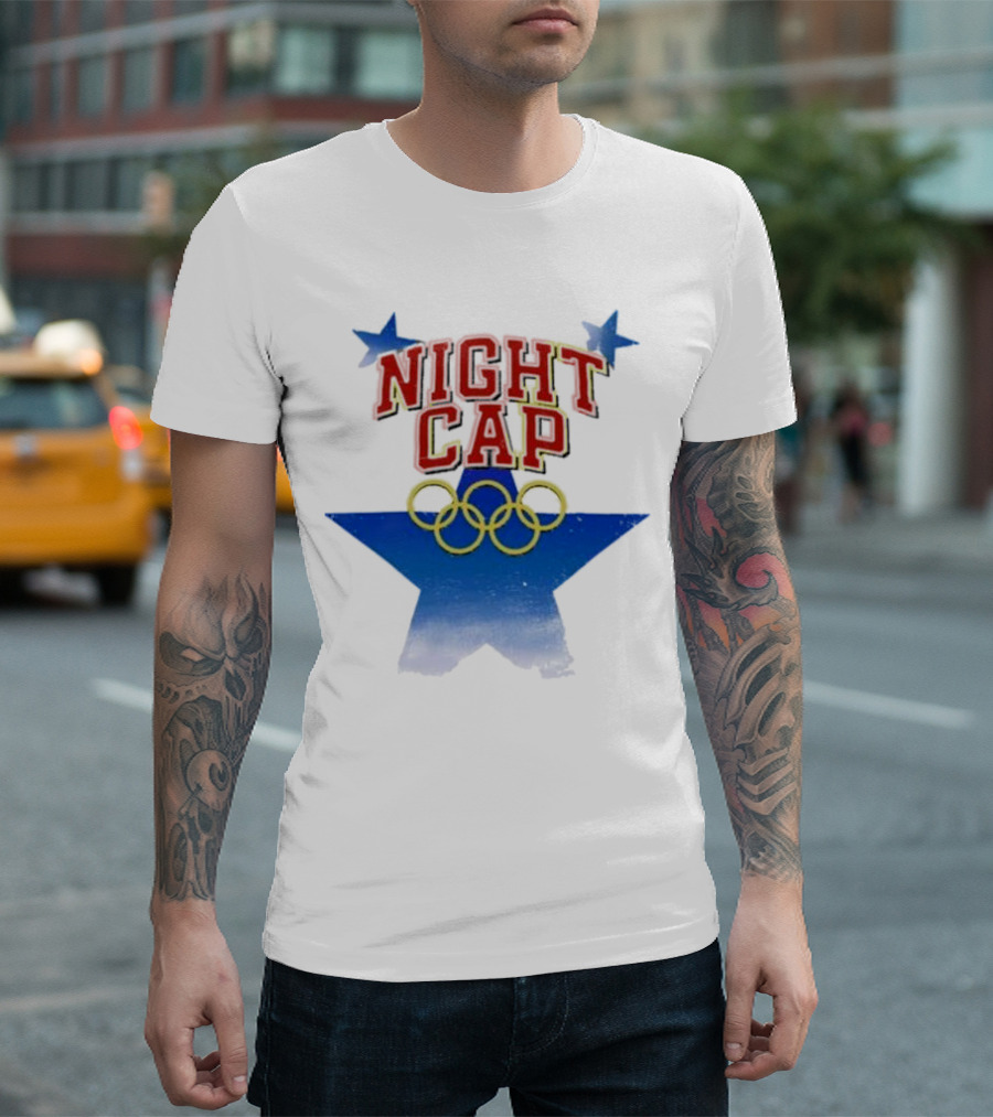 Nightcap Olympics Star And Rings T-Shirt