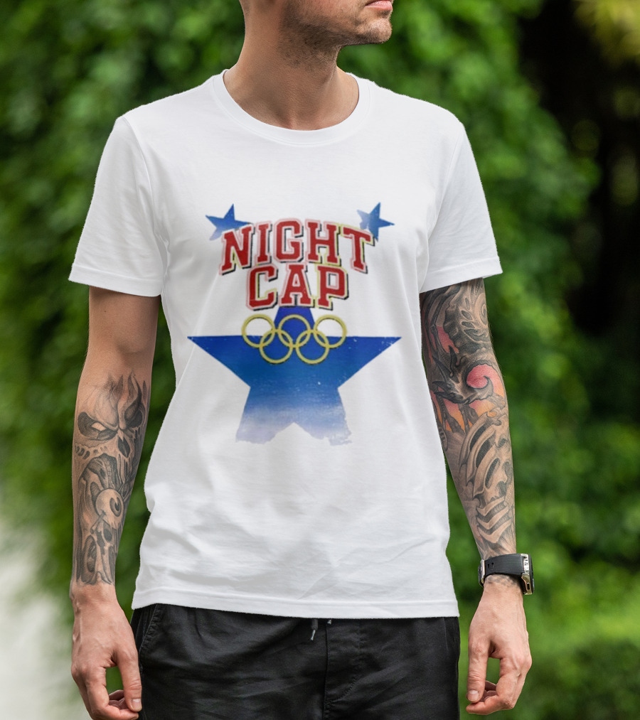 Nightcap Olympics Star And Rings T-Shirt