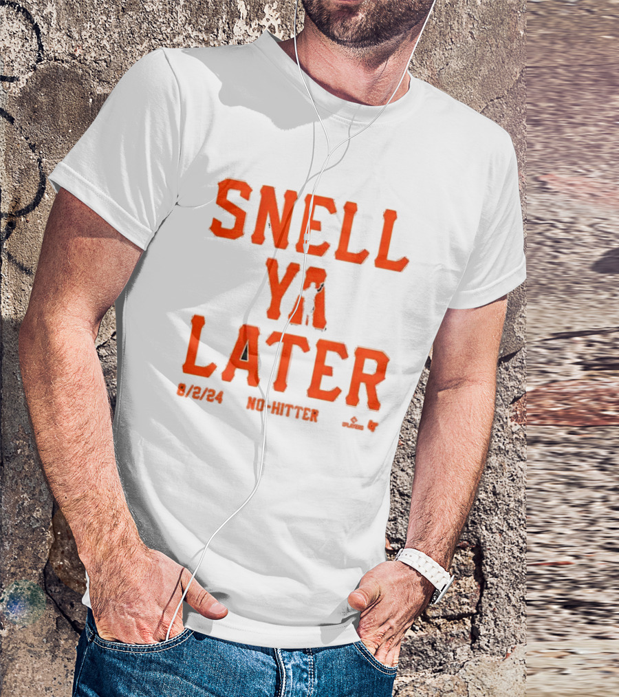 Blake Snell Ya Later 8/2/24 No-Hitter T-Shirt