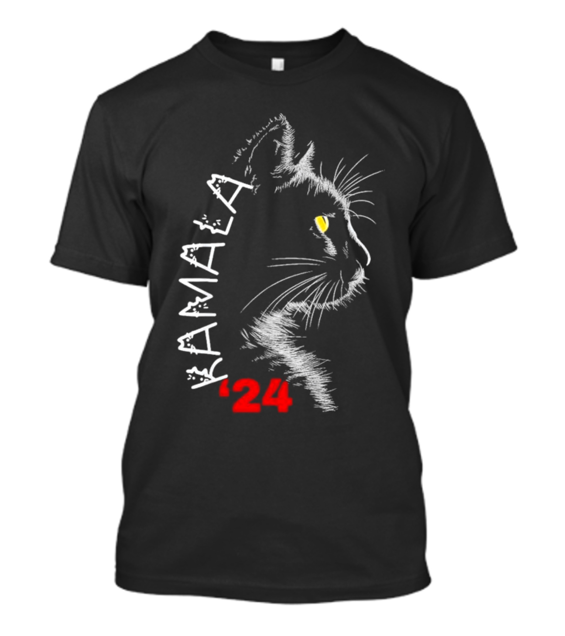 Kamala Cat 2024 President Cat Ladies Support T-Shirt