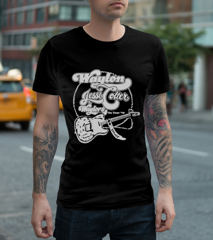 Waylon Jessi Colter The Waylors On Tour '79 T-Shirt
