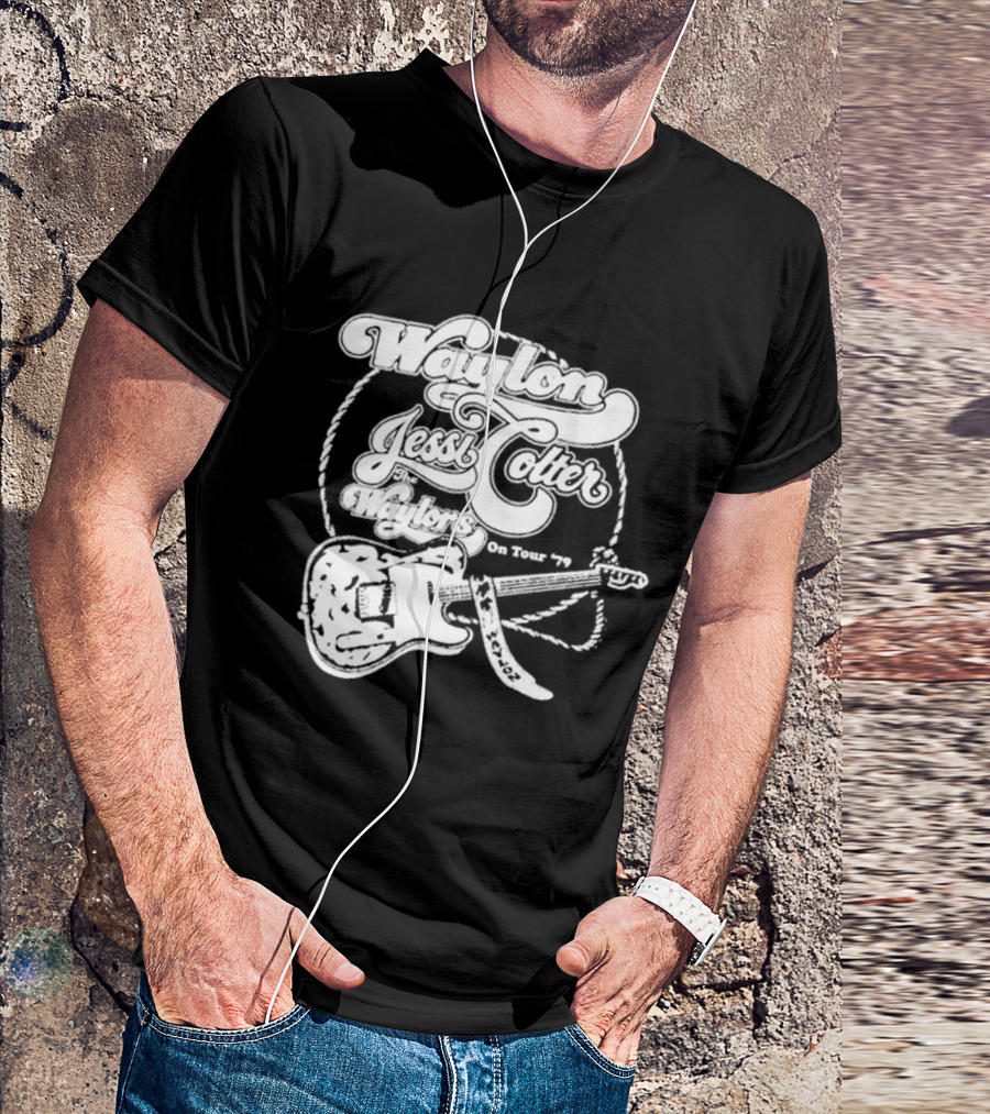 Waylon Jessi Colter The Waylors On Tour '79 T-Shirt