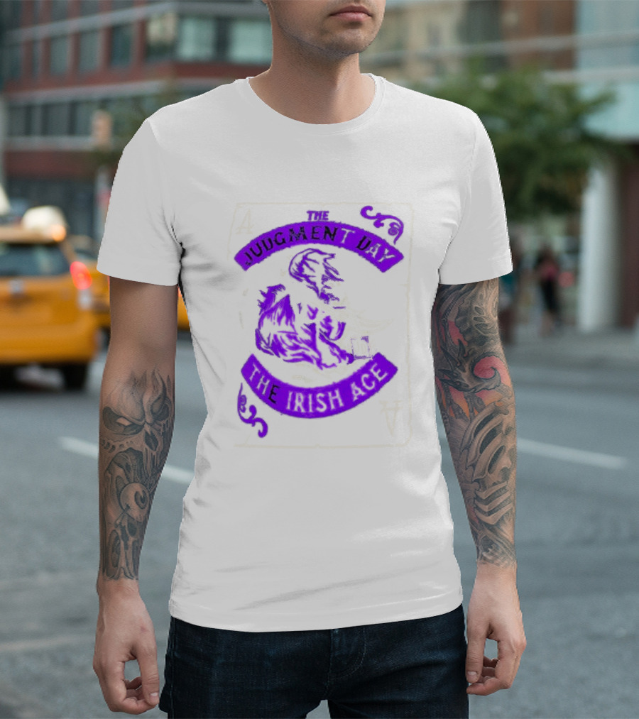 Judgment Day Jd Mcdonagh The Irish Ace Playing Card T-Shirt