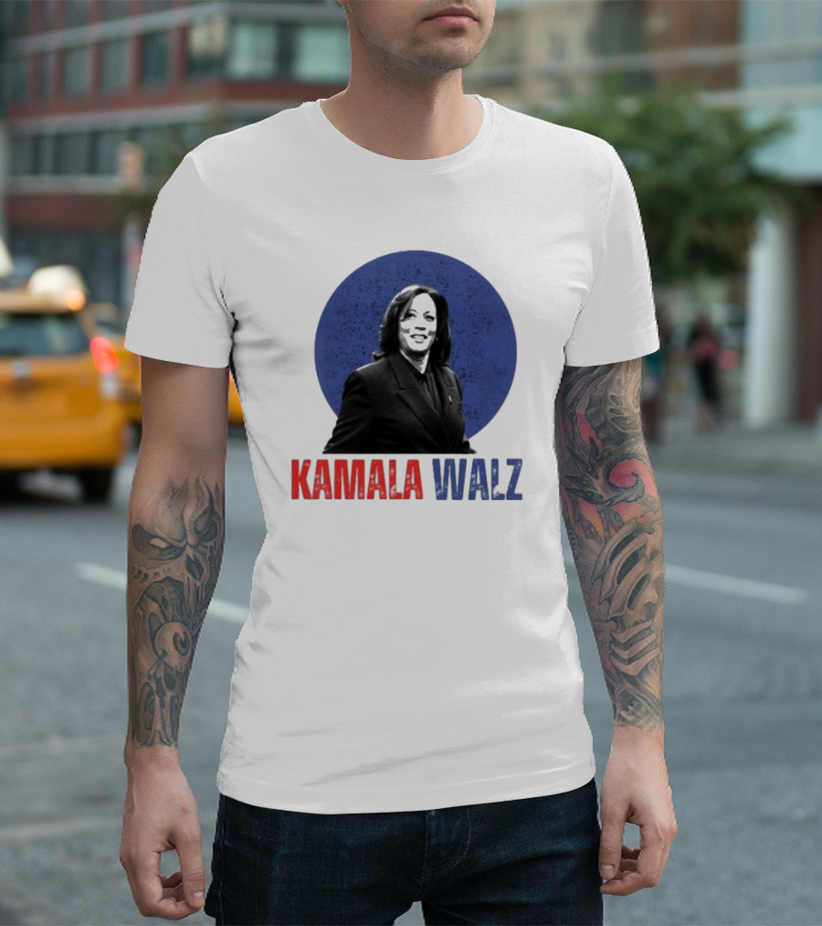 Kamala Walz 2024 Presidential Campaign T-Shirt