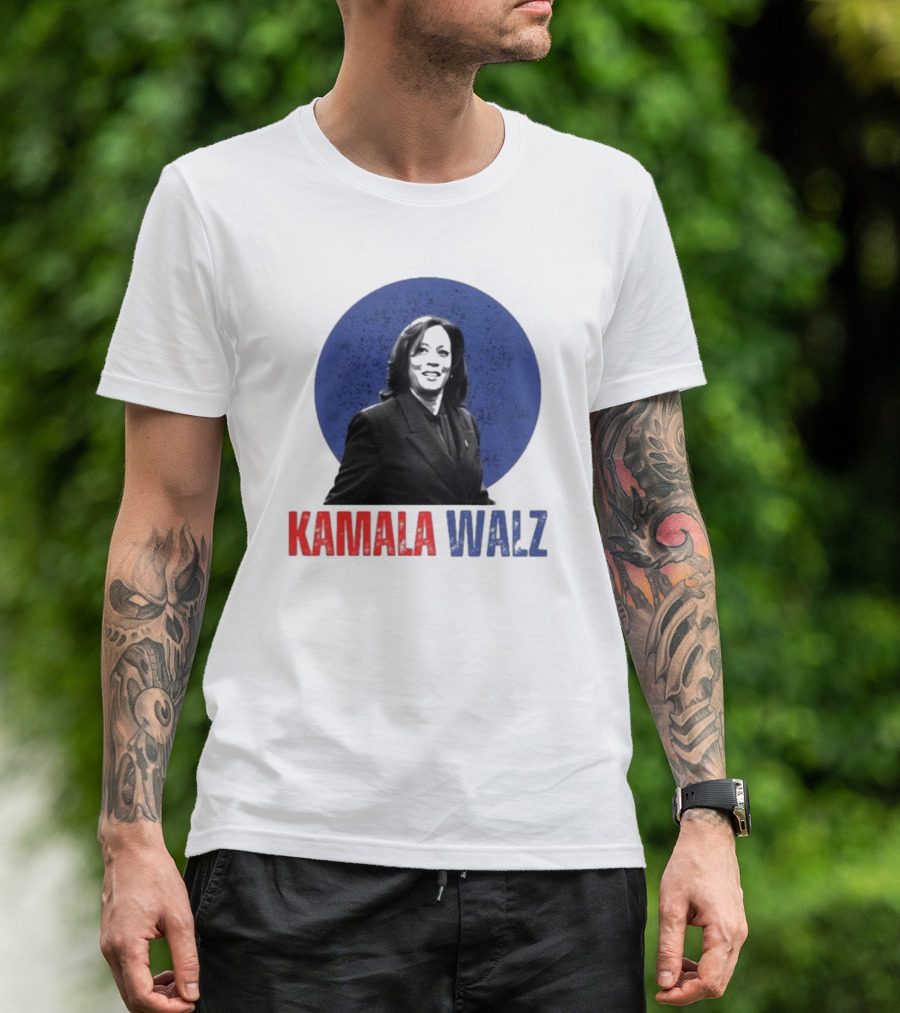 Kamala Walz 2024 Presidential Campaign T-Shirt