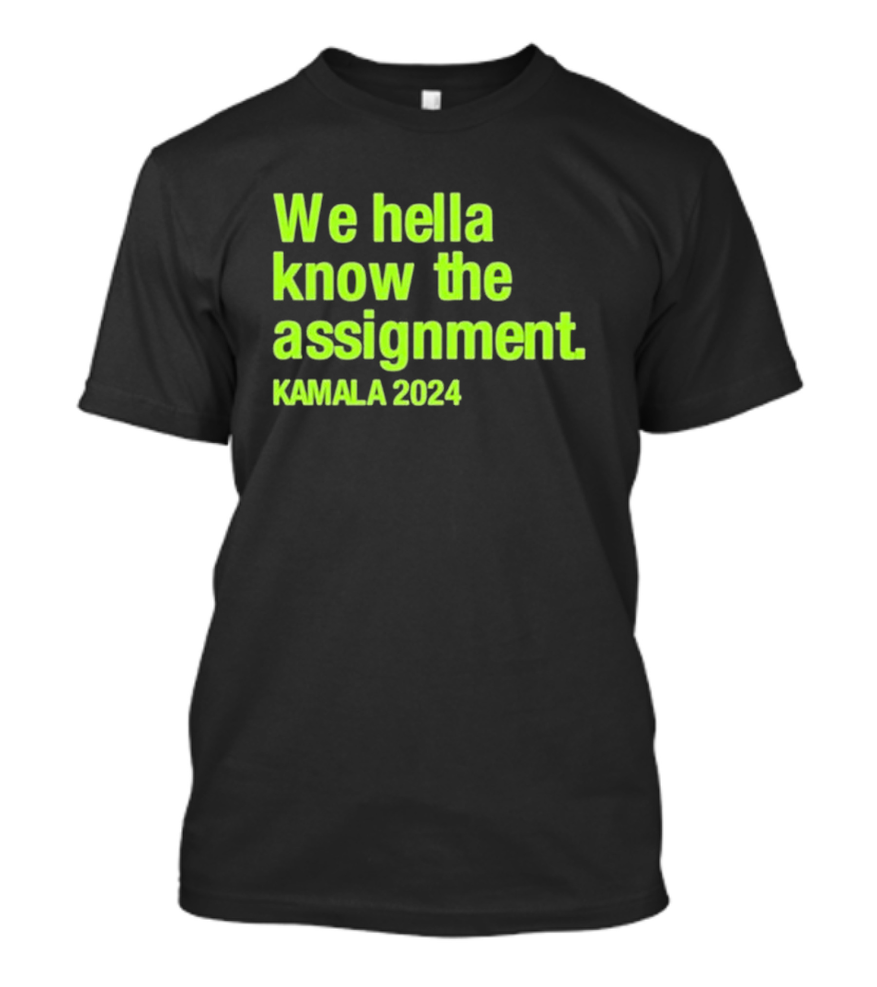 We Hella Know The Assignment Kamala T-Shirt