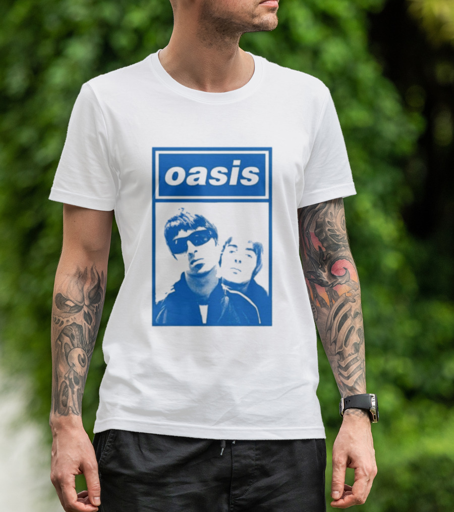 Oasis Noel Liam Photo T-Shirt