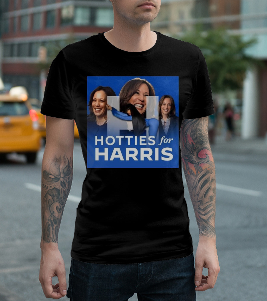 Hotties For Harris Kamala Harris T-Shirt